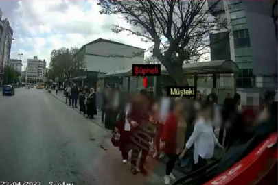 Cep telefonu çalan yankesici kameraya böyle yakalandı