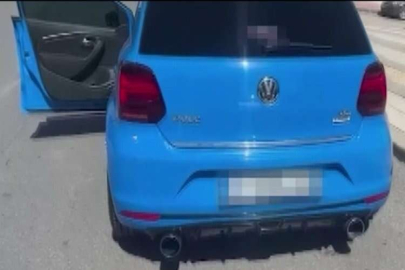 Gaziantep’te 4 modifiye araç sürücüsüne ceza