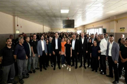 Gül ile Fadıloğlu, işçileri ve esnafla bir araya gelerek sorunlarını dinledi