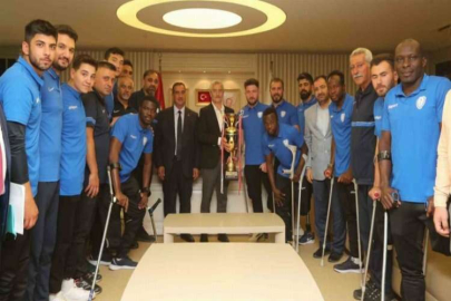 Ampute'de Şahinbey’e çifte kupa