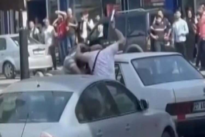 Sokak ortasında öldüresiye darp