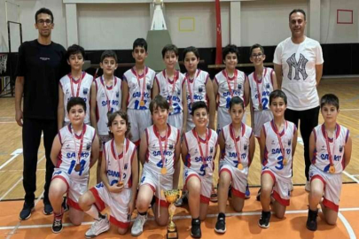 SANKO Okulları basketbolda il birincisi oldu