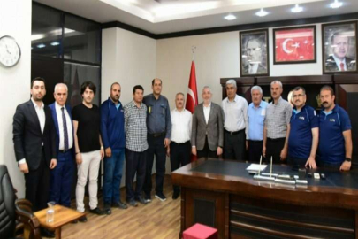 Teymur'a hayırlı olsun ziyareti