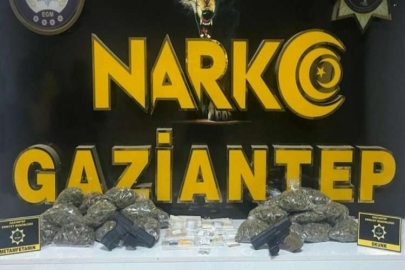 Gaziantep’te 2 ruhsatsız tabanca ele geçirildi