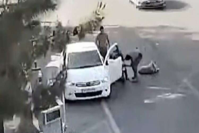 Polis, nefes borusu tıkanan sürücüyü heimlich manevrası ile kurtardı