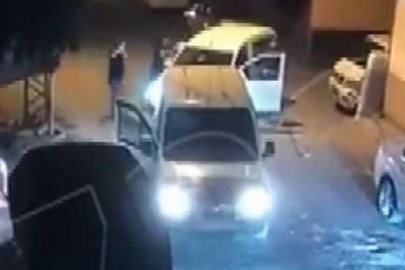 Oto hırsızı kaçmaya çalışırken kıskıvrak yakalandı