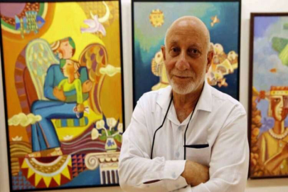 Anneler ve çocuklar temalı resim sergisi