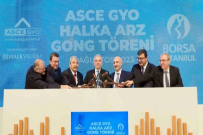 Borsa İstanbul’da gong ASCE GYO için çaldı