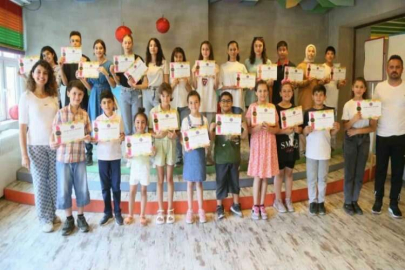 Çocuk Sanat Merkezi kursları tamamlandı