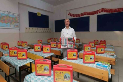 Şahinbey’den öğrencilere boyama seti