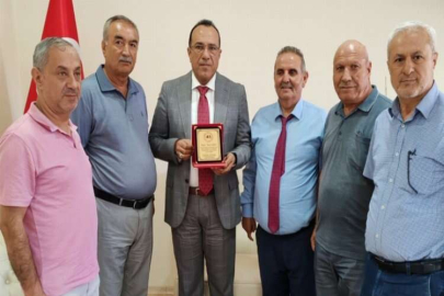 NAKLİYATÇILARDAN, ALKIŞ’A TEŞEKKÜR PLAKETİ