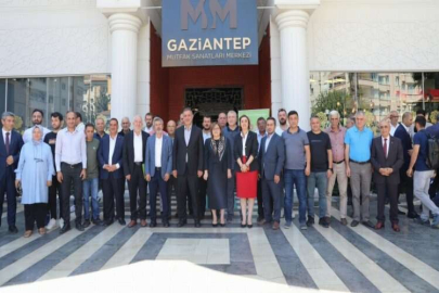 ŞAHİN, GASTRONOMİ FESTİVALİ ÖNCESİ YEREL BASIN TEMSİLCİLERİYLE BİR ARAYA GELDİ