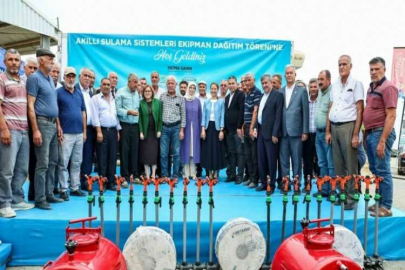 Nurdağı’ndaki tarım arazilerine akıllı tarım uygulaması