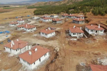 Köy evlerinin teslimi için geri sayım başladı