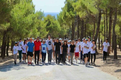 Doğa yürüyüşü, gençlerden büyük ilgi gördü