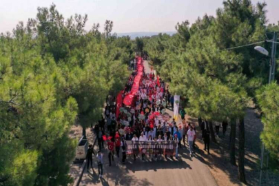 Dünya Yürüyüş Günü’nde, doğada yürüdüler