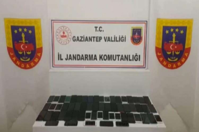Gaziantep’te 1 milyon lira değerinde kaçak cep telefonu ele geçirildi