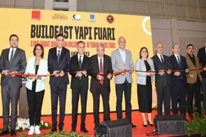 3. BUILDEAST Fuarı törenle açıldı