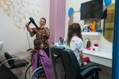 Büyükşehir Engelsiz Yaşam Merkezi’nde sevgi makası birimi açıldı
