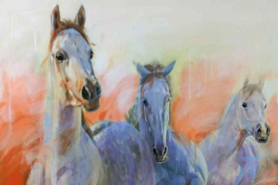 SANKO Sanat Galerisi’nde “bakışlar” temalı resim sergisi