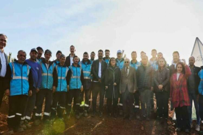 Büyükşehir, yeşil şehir için Yamaçtepe’de ağaç dikti