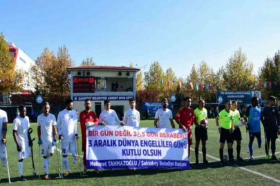 Şahinbey Ampute’den anlamlı ve farklı galibiyet 5-0