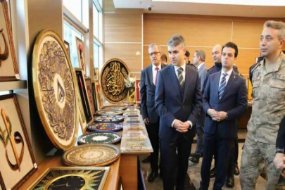 Karataş: “Eserlerin tamamı el emeği göz nuru ürünlerdir”