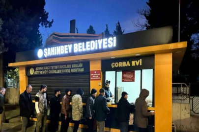 Şahinbey’de her gün 14 bin kişiye çorba ikramı