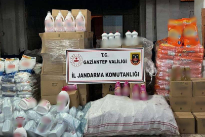 3,5 milyon TL’lik sahte deterjan ele geçirildi