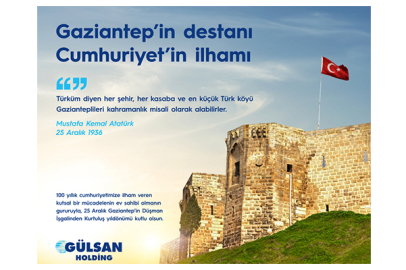 GÜLSAN HOLDİNG 25 ARALIK İLANI