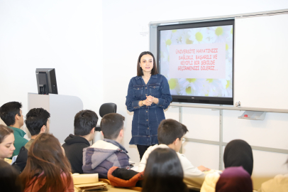 ABDULKADİR KONUKOĞLU FEN LİSESİ ÖĞRENCİLERİ BİLGİLENDİRİLDİ