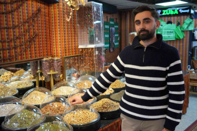 Gaziantep’te yılbaşı öncesi kuruyemiş satışları arttı