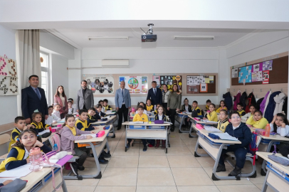 ÖĞRETMEN TALEP ETTİ, DERSİ BAŞKAN FADILOĞLU ANLATTI