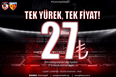 TEK YÜREK, TEK FİYAT