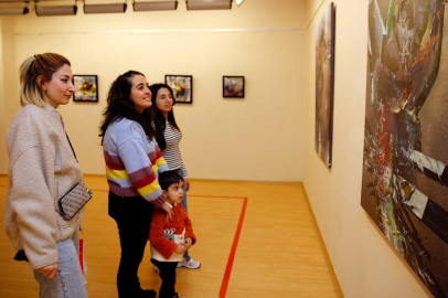 SANKO SANAT GALERİSİ’NDE ‘AYINTAB BASTASI’ TEMALI RESİM SERGİSİ