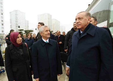 Cumhurbaşkanı Erdoğan, Şahinbey Millet Camii’nin açılışına katıldı