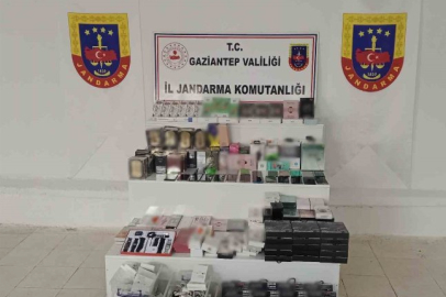 Jandarma 1 milyon değerinde kaçak malzeme ele geçirdi