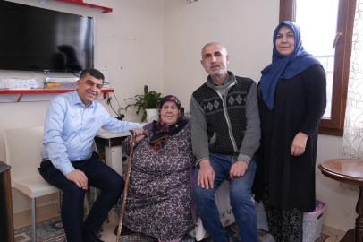 FADILOĞLU, PERVİN ORHAN’I EVİNDE ZİYARET ETTİ
