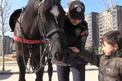 Atlı polisler Gaziantep’te göreve başladı