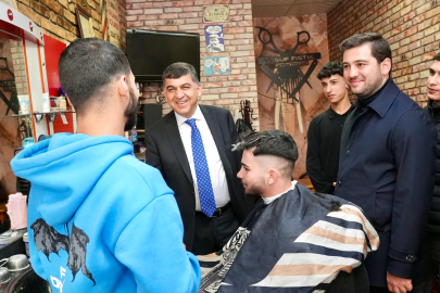 BOZATLI VE FADILOĞLU, ESNAF ZİYARETİ GERÇEKLEŞTİRDİ