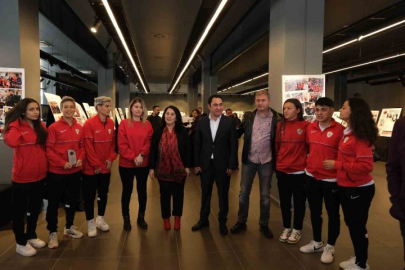 Kadın ve spor konulu sergide ALG Spor’a yoğun ilgi
