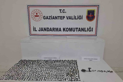 Gaziantep’te 913 adet tarihi eser niteliğinde sikke ele geçirildi