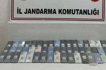 Kaçak telefonlar ele geçirildi