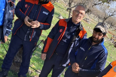 Kayıp şahıs AFAD ve Jandarma ekipleri tarafından bulundu
