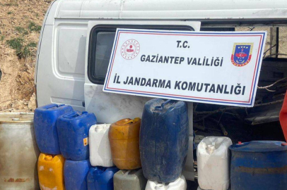 Yakıt tankerinden mazot çalan hırsızlara suçüstü