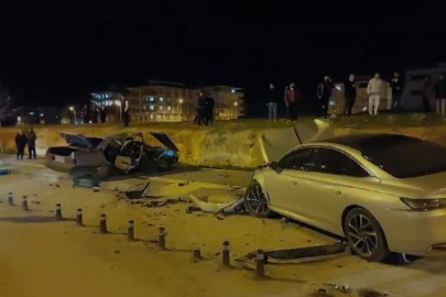 Gaziantep’te 2 otomobil çarpıştı: 7 yaralı