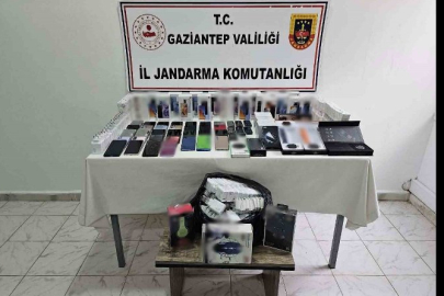 Gaziantep’te 2 milyon TL’lik kaçak malzemeye el konuldu