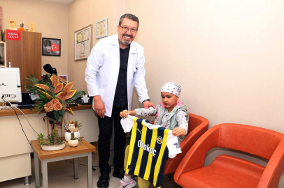 Küçük kızın mutluluğu