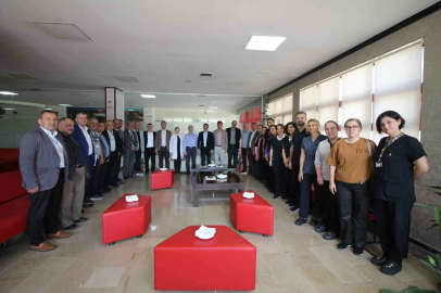 GAÜN Hastanesi’nde geleneksel bayramlaşma töreni