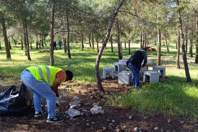 Nizip’te mesire alanları temizleniyor